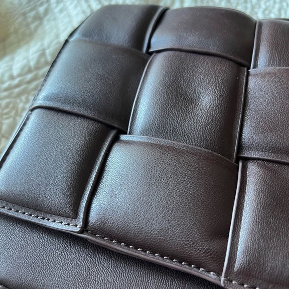 CALL IT SPRING Brown Braided Crossbody Bag - Picture 15 of 16